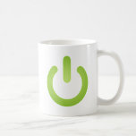 Simple Power Button Coffee Mugs