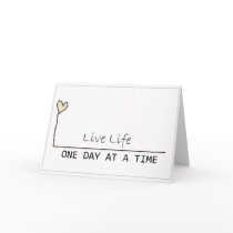 simple recovery card