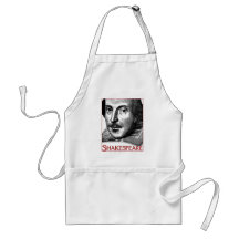 Simple Shakespeare Logo Aprons