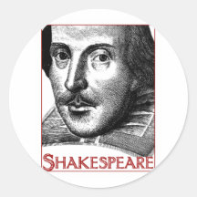 Simple Shakespeare Logo Sticker