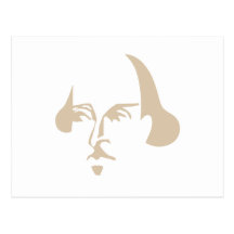 Simple Shakespeare Post Card