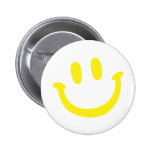 Simple Smile Pinback Button