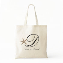 Simple starfish canvas bags