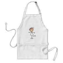 Simple Stick Figure Nurse T-shirts and Gifts Aprons