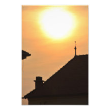 Simple sunset photograph