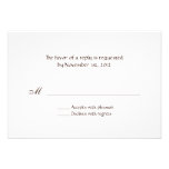 Simple, toutes les cartes- de réponse des textes d invitation