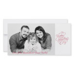 Simple Valentine's Day Photo Card
