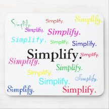 Simplify. (1 of 3) mousepad