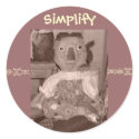 Simplify stickers