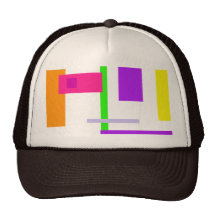 Simplistic Colourful Design Hat