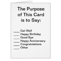 Simply Awesome Greeting Card