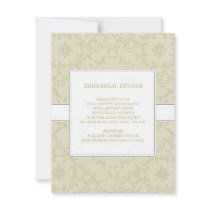 Simply Chic Rehearsal Dinner Invitation