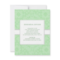Simply Chic Rehearsal Dinner Invitation