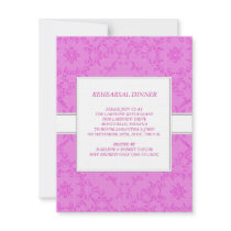 Simply Chic Rehearsal Dinner Invitation