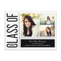 Simply Cool Graduation Announcement/Invitation Post Card
