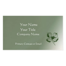 Simply Elegant Dogwood Business Card