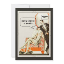 Simply Fabulous Art Deco Party Personalized Invitation