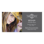 Simply Gorgeous Graduation Announcement Custom Photo Card