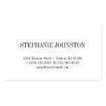 Simply high fashion blue stripe personal calling business card template