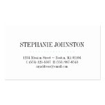 Simply high fashion teal stripe personal calling business card templates