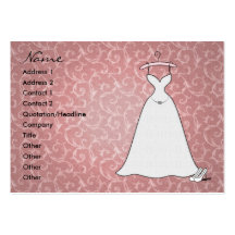 'Simply Lace' Profile Card Business Card Templates