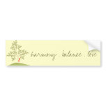 Simply Love Tree Bumper Sticker