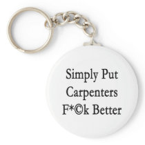Simply Put Carpenters Fuck Better