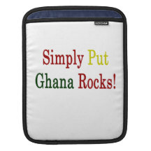 Simply Put Ghana Rocks Sleeves For iPads