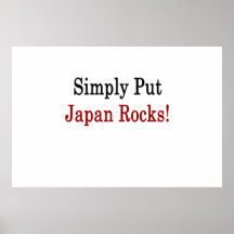 Simply Put Japan Rocks Print