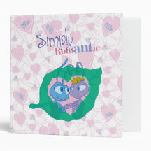 Simply Romantic Vinyl Binder
