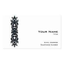 Simply Sophisticated Business Card w/ QR Code V