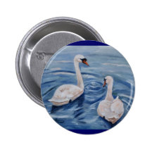 Simply Swans Button