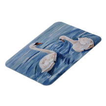 Simply Swans Magnet