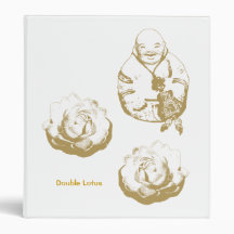 simplydone Double Lotus Buddha Binder