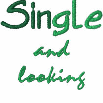 sin-Single green embroidered tshirt Polo