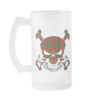 Sinclair Tartan Skull Coffee Mug