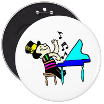 Sing a long pinback buttons