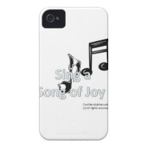 Sing a Song of Joy iPhone 4 Case-Mate Cases