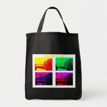 sing grocery tote tote bag