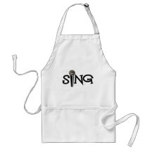 Sing with Microphone Aprons