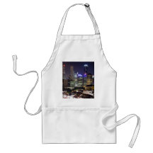 Singapore cityscape at night apron