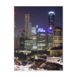 Singapore cityscape at night postcards