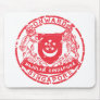 Singapore Coat of Arms Mouse Pad