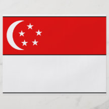 Singapore Flag T-shirts and Gifts Flyer