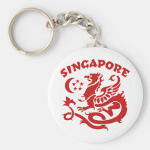 Singapore Keychain