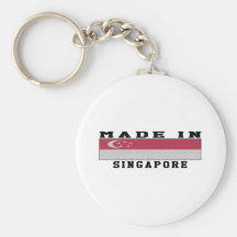 Singapore Made In Designs Keychains
