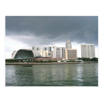Singapore Marina Bay postcards