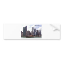 Singapore Port (by St.K) Bumper Stickers