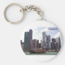 Singapore Port (by St.K) Keychains