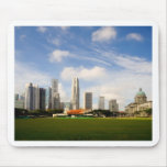 Singapore skyline mousepads